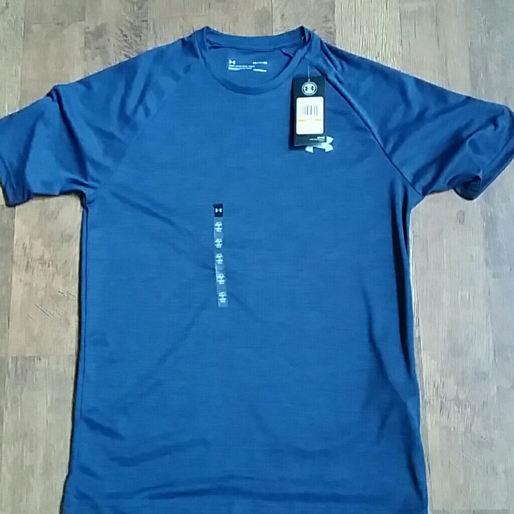 Under Armour short sleeve shirt.